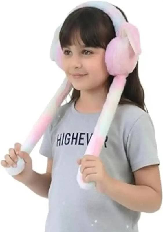 Premium Fluffy Moving Ear Winter Earmuffs  thumbnail 2