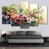 5 Part Flower Canvas- AM-C