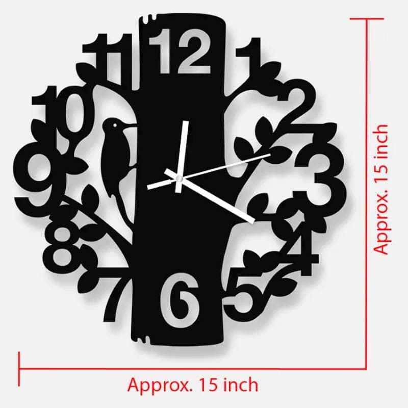 Decorative Wooden Board Wall Clock -1021 thumbnail 3