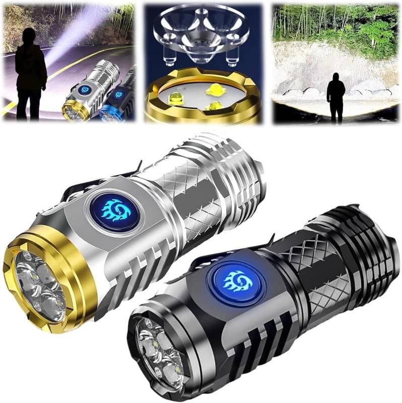 Mini LED Flash Light( 3"Inc Metal Body )