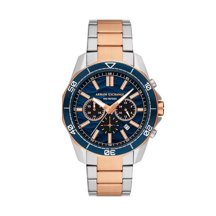 Armani Exchange Spencer Dual Tone Men’s Chronograph Watch  thumbnail 2