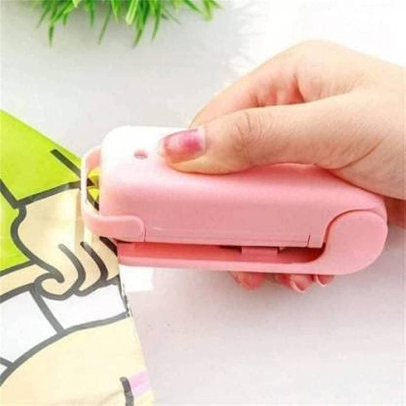 Mini Sealing Machine Food Snack Clip Heat Sealer Dump