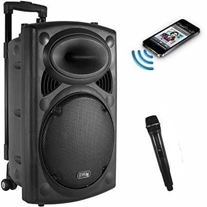 Karaoke Rechargeable Bluetooth Trolly Speaker thumbnail 4