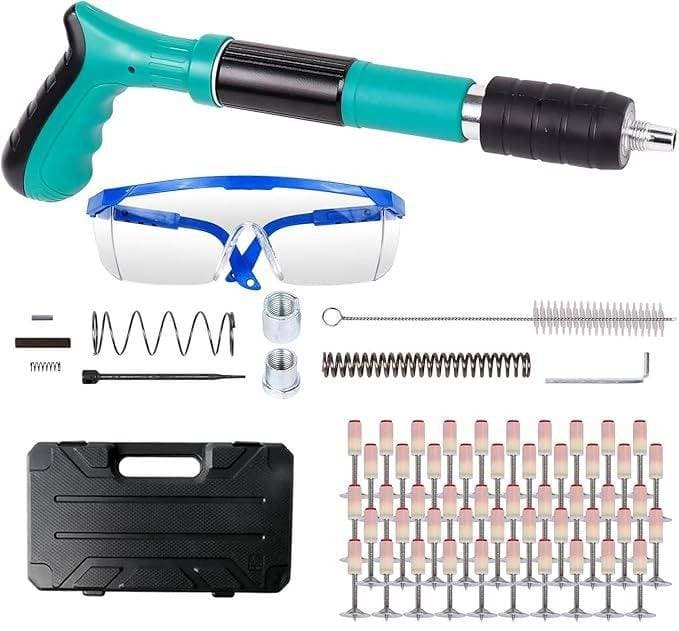 105 in 1 High Quality Manual Steel Nail Gun Complete Set (প্যারেক মারার ড্রিল মেশিন)