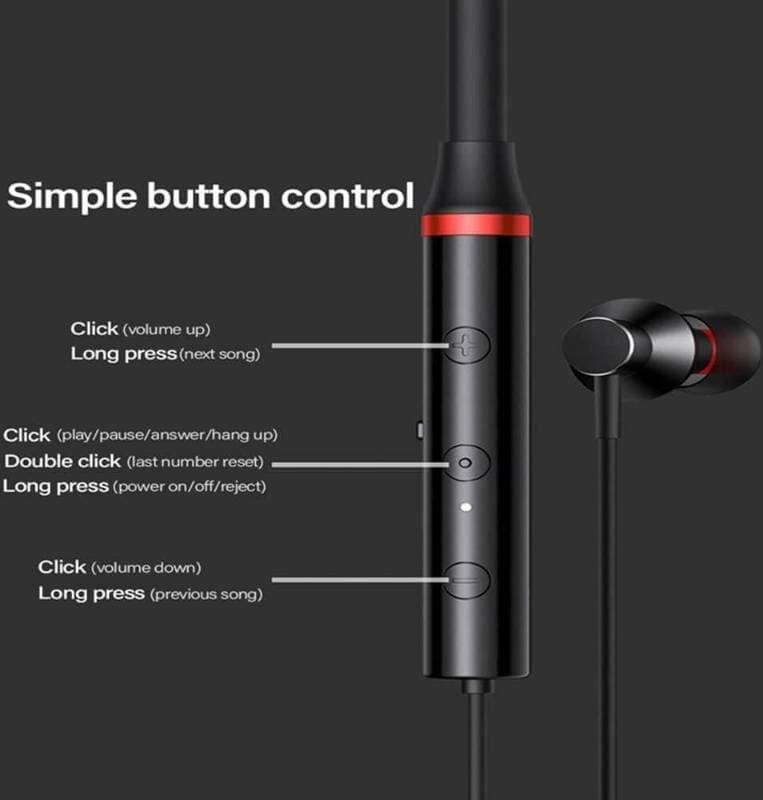 Lenovo HE05 Bluetooth Neckband Earphone thumbnail 2