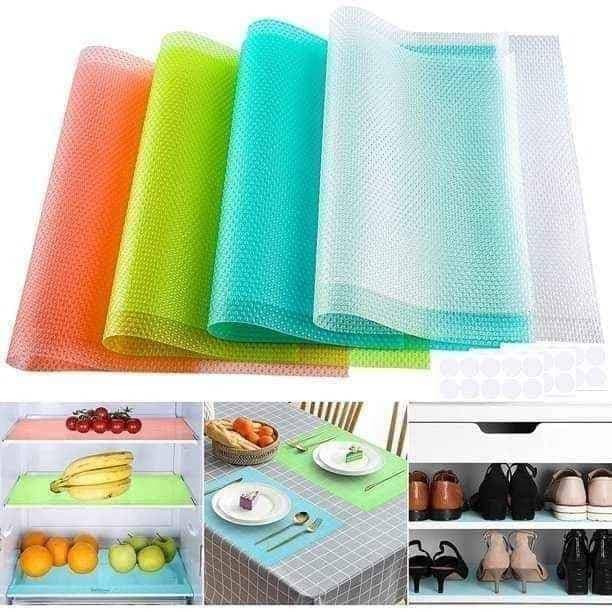 Fridge Mat ( রেফ্রিজারেটর প্যাড ফ্রিজ ম্যাট 4 পিস) thumbnail 4