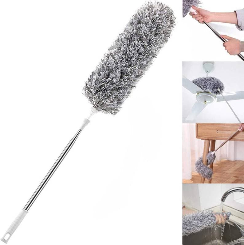 Microfiber Fan Cleaner Brush with Long Rod thumbnail 3