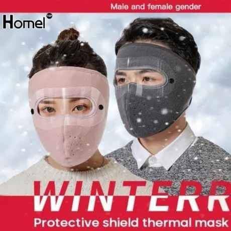 Homel Winter Breathable Thermal Face Mask( হোমেল উইন্টার ব্রেথেবল থার্মাল ফেস মাস্ক)