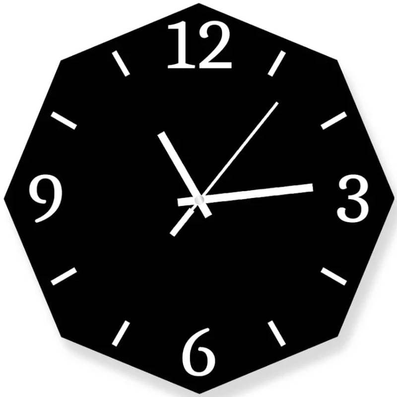 Decorative Wooden Board Wall Clock -1049