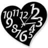 Love Shape Decorative Wall ClocK-1023