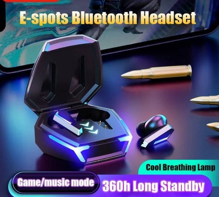 Gaming Bluetooth Wireless Ear Buds thumbnail 2