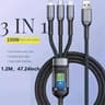 3-in-1 Super Fast Charging Cable 100w