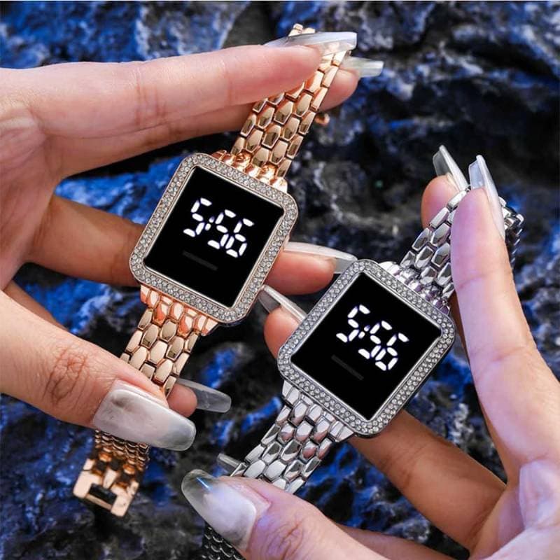 Luxury Digital Touch Screen Led Watch For Women thumbnail 1