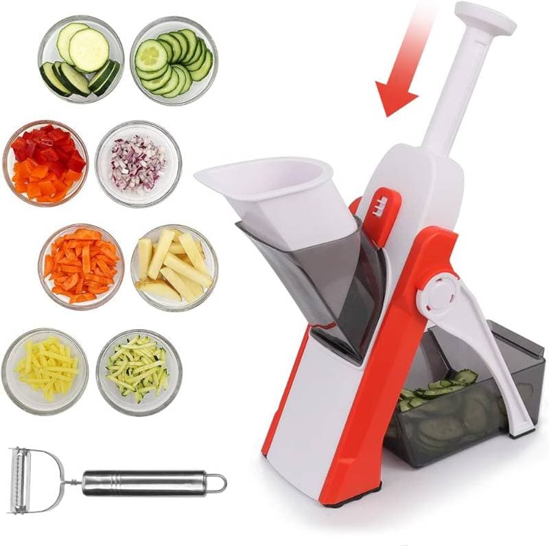 Vegetable Chopper with Mandoline Slicer(মাল্টি  ফাংশনাল সবজি কাটার।) thumbnail 2
