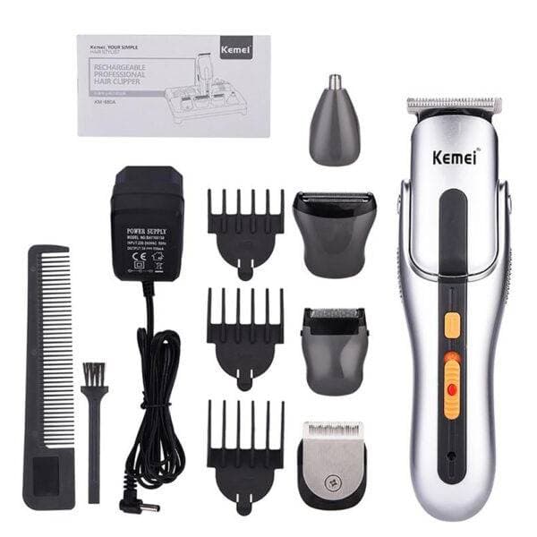 Kemei KM-680A 5 In 1 Men’s Grooming Kit Shaver thumbnail 3