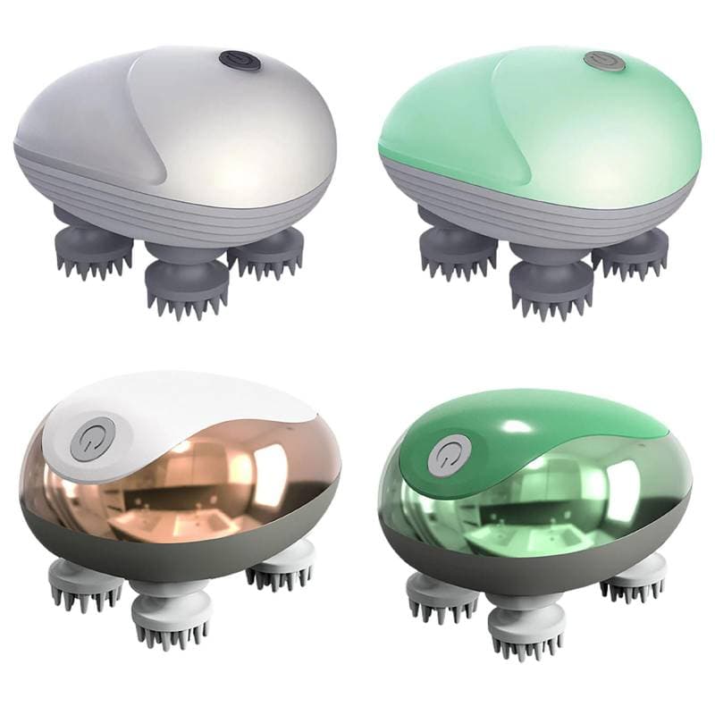 Mini Handheld Scalp Wireless Body Safe Massager 