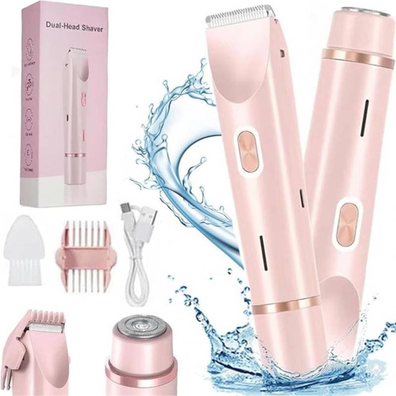 Rechargeable Dual-Head Waterproof Electric Shaver – Wet & Dry Use | Type-C Fast Charging thumbnail 3
