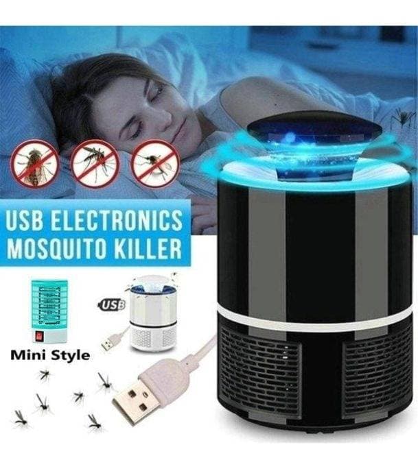USB Electronics Mosquito Killer Trap Moth Fly Wasp LED Night Lamp thumbnail 3