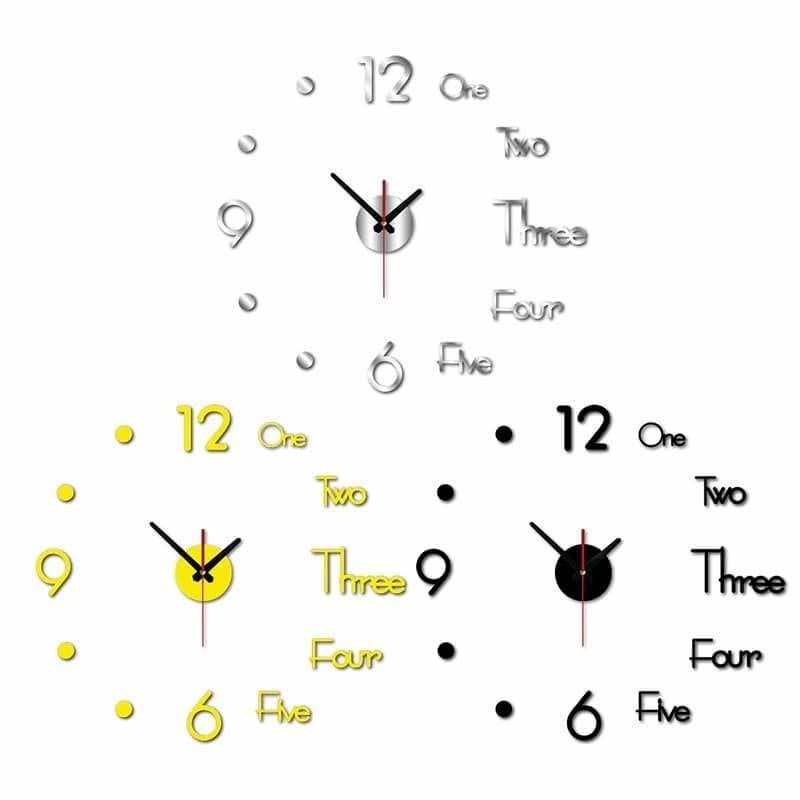 Aryclic Wall Clock thumbnail 4