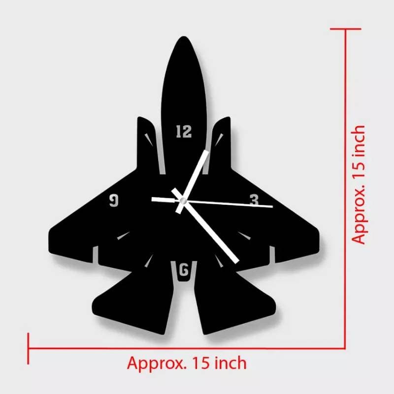 Decorative Wooden Board Wall Clock-1054 thumbnail 2