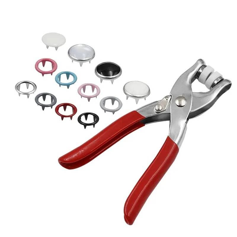 Snap Five-Prong Button Installation Tool Kit-100 Pcs Button Free(বোতাম ইনস্টলেশন টুল)  thumbnail 3