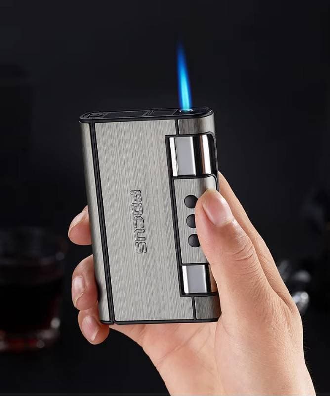 Focus Smart Cigarette Case with Lighter thumbnail 2