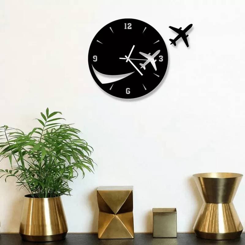 Decorative Wooden Board Wall Clock -1055 thumbnail 2
