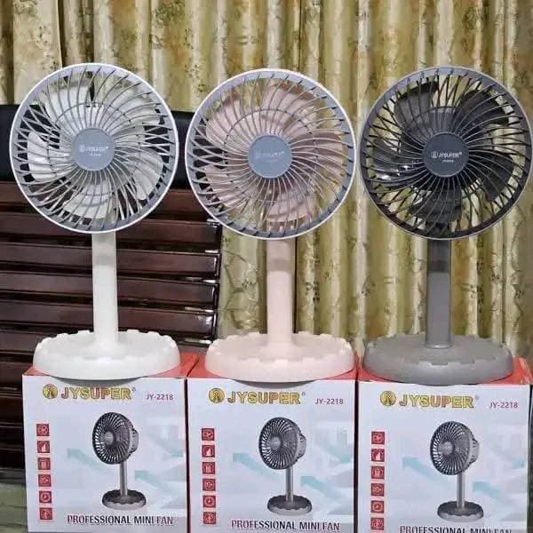 2218 JY-super Rechargeable Fan thumbnail 2