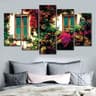 5 Part Flower Canvas- AM-C97