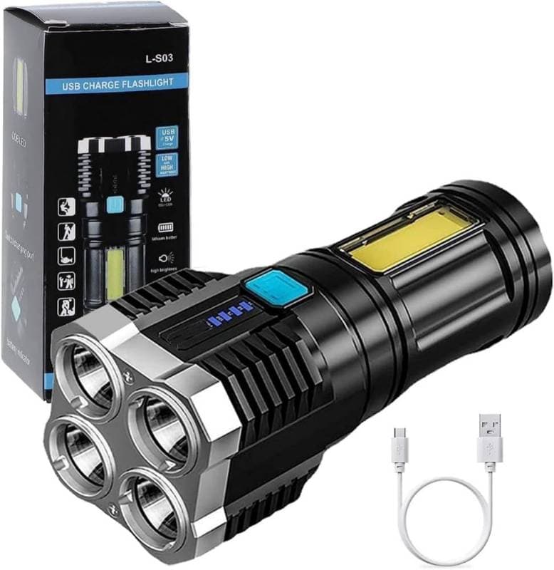 4 LED Torch Light  thumbnail 2