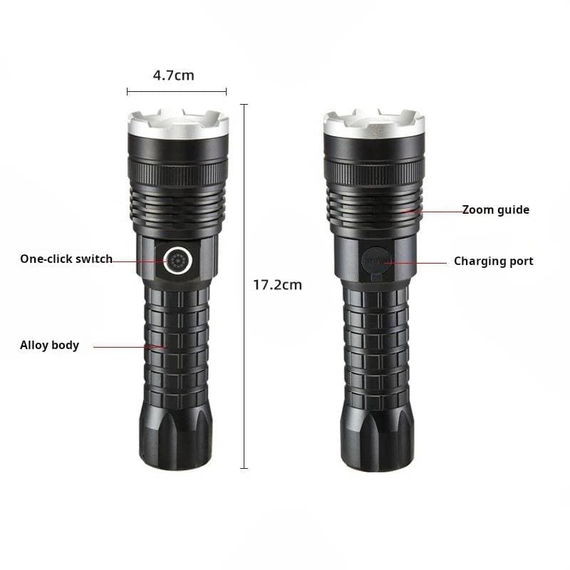 High Lumen LED Flashlight thumbnail 3