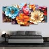 5 Part Flower Canvas- AM-C57