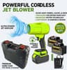 Powerful Cordless Turbo Jet Blower