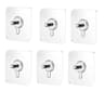 Screw Adhesive  Wall Hooks No Drilling Waterproof for Home Kitchen Bathroom