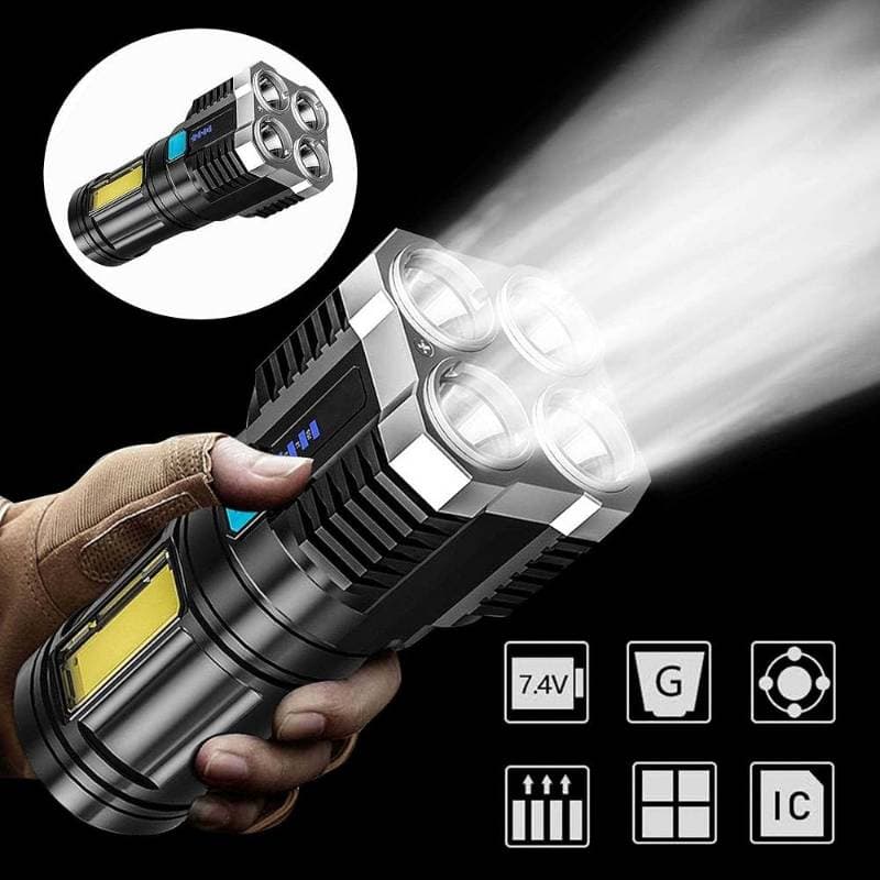 4 LED Torch Light 