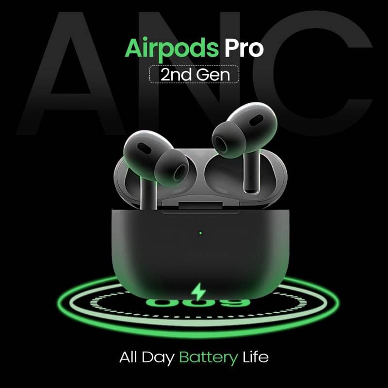 Apple AirPods Pro-2nd Generation (Black)