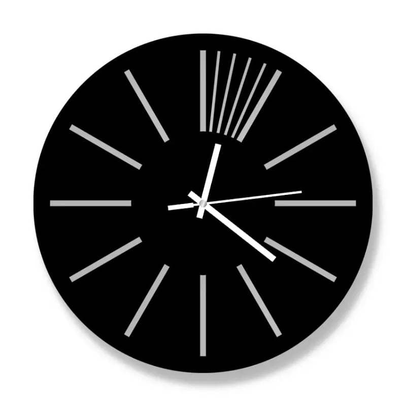 Decorative Wooden Board Wall Clock-1015