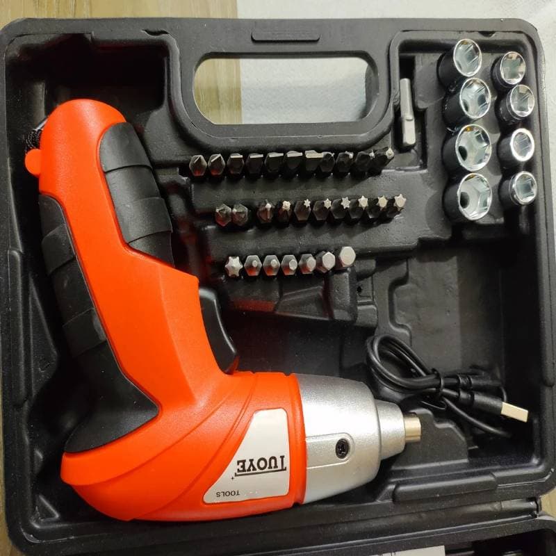 Rechargeable Cordless Screwdriver 45Pcs thumbnail 3
