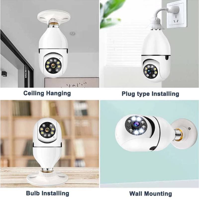 Smart IP Wifi Bulb CC Camera thumbnail 3