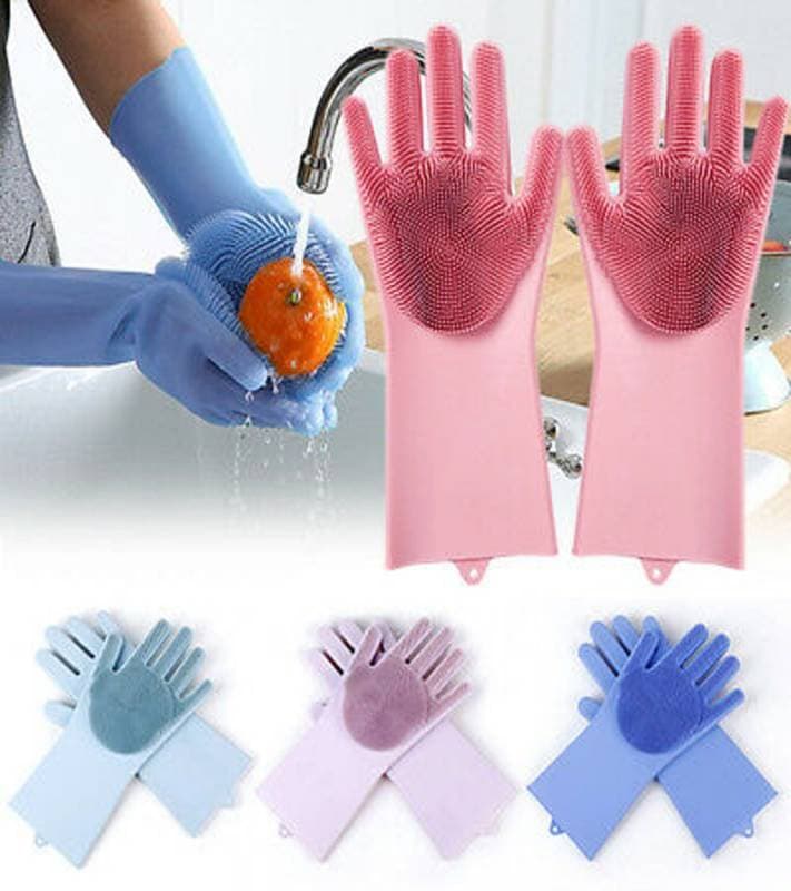 Magic Silicone Hand Gloves( হ্যান্ড গ্লাভস)  thumbnail 2
