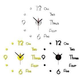 Aryclic Wall  Sticker Clock thumbnail 4