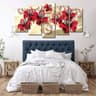 5 Part Flower Canvas- AM-C13