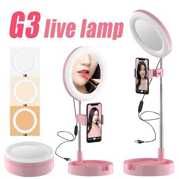 Live Makeup Multipurpose Ring Lamp With Mobile Stand thumbnail 2