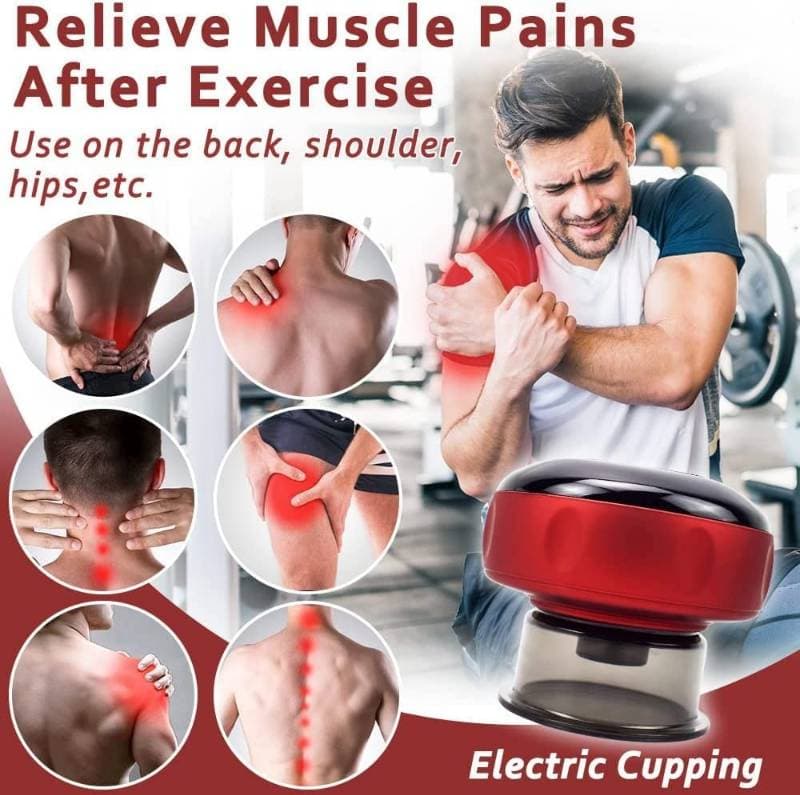 USB Rechargeable Cupping Therapy Massager thumbnail 3