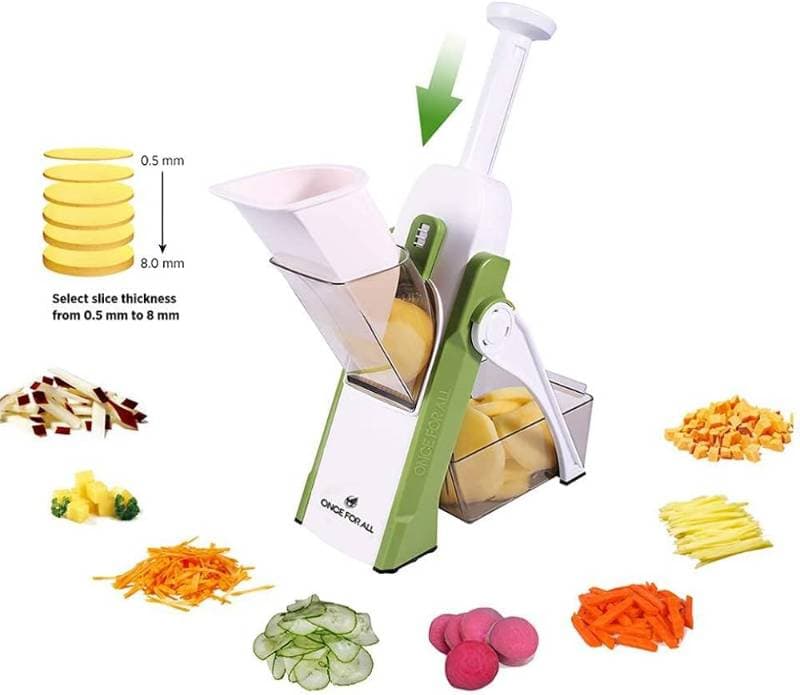 Vegetable Chopper with Mandoline Slicer(মাল্টি  ফাংশনাল সবজি কাটার।)