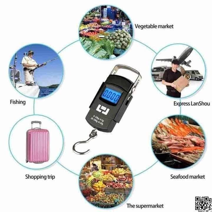 Portable Digital  Hand Mini Weight Scale  thumbnail 2