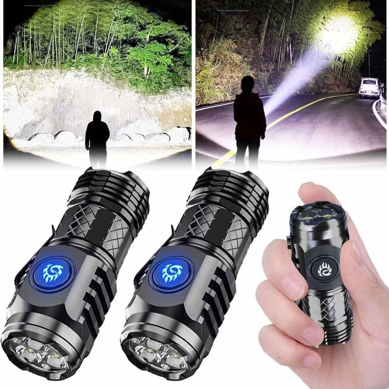 Mini LED Flash Light( 3"Inc Metal Body ) thumbnail 3