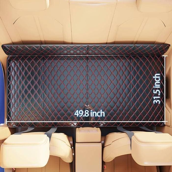 Luxury Portable PU Leather Folding Car Bed Mattress thumbnail 3
