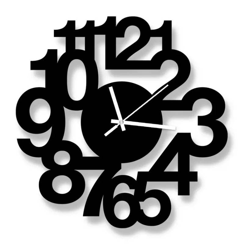 Decorative Wooden Board Wall Clock -1017