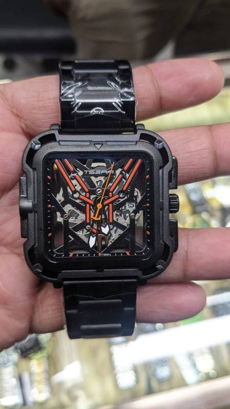 TSERA T1008S-B-YL-B Multifunction 3ATM Water Resistant Watch thumbnail 4
